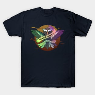 Night Spirit Owl T-Shirt